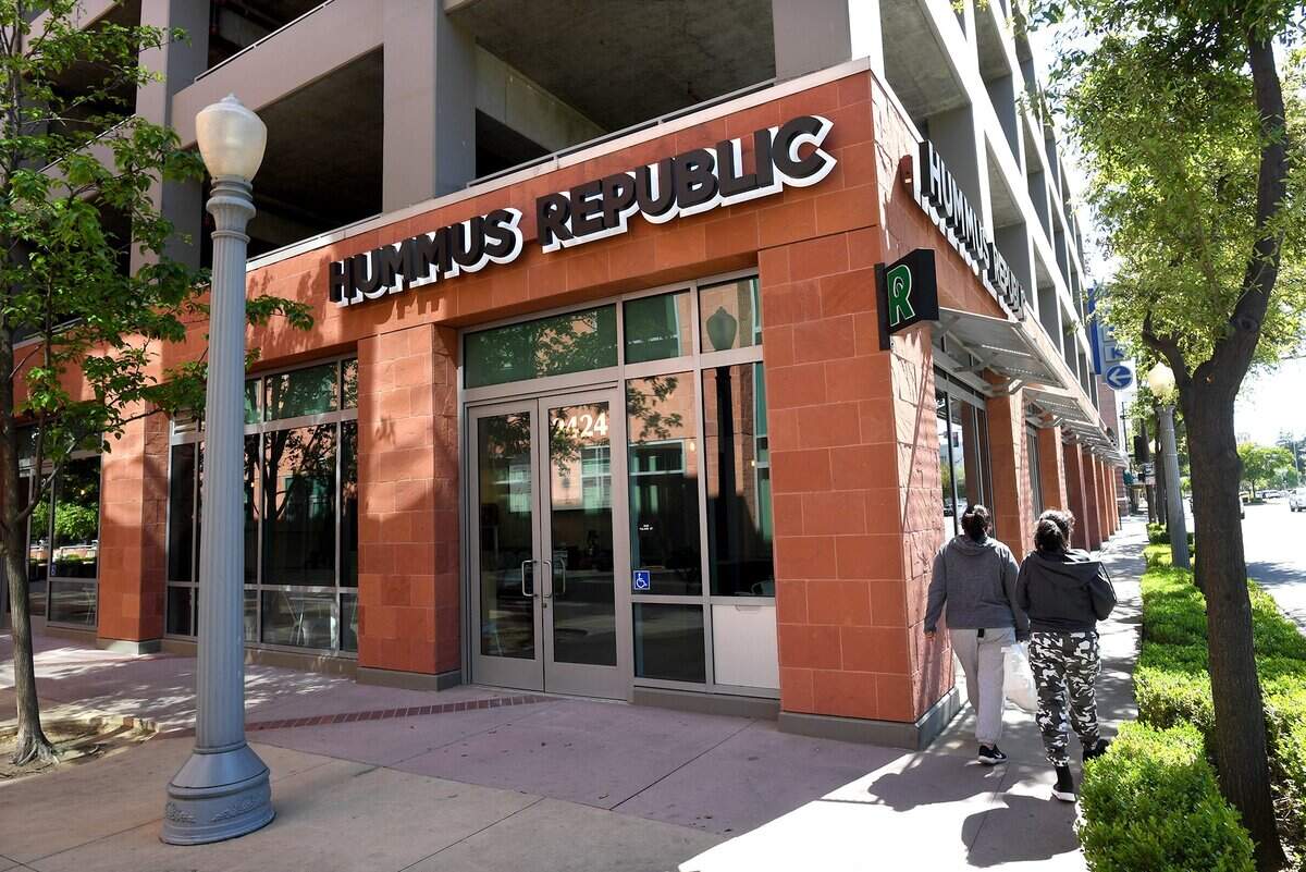 Hummus Republic, at 2424 Tulare Street in downtown Fresno, has closed.